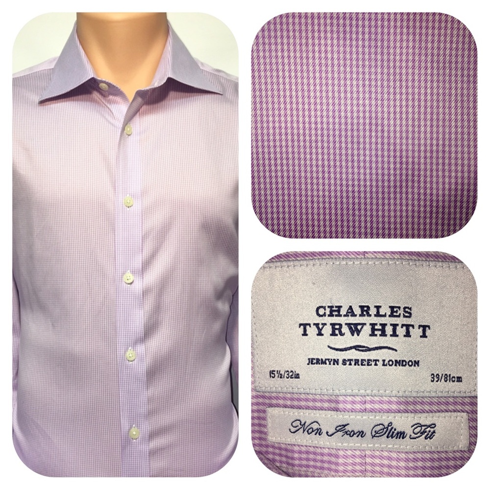 Charles Tyrwhitt NonIron Slim Fit, 15.5/32