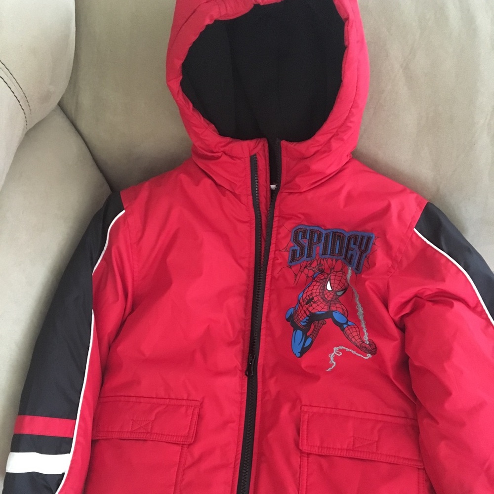 Marvels Spider Man coat