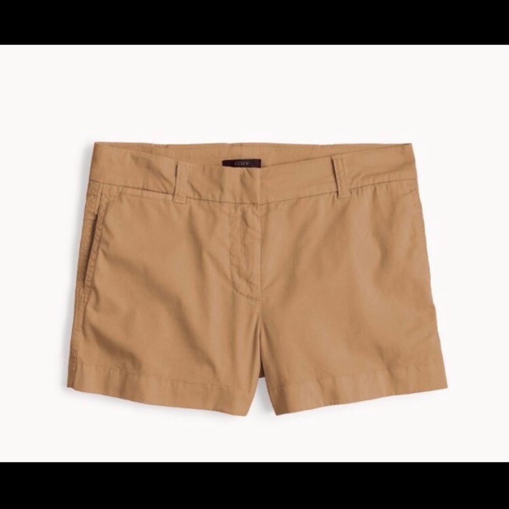 J Crew Chino Khaki Shorts