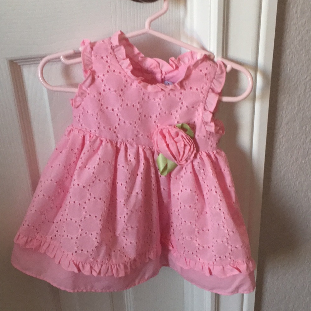 6/9 month pink dress