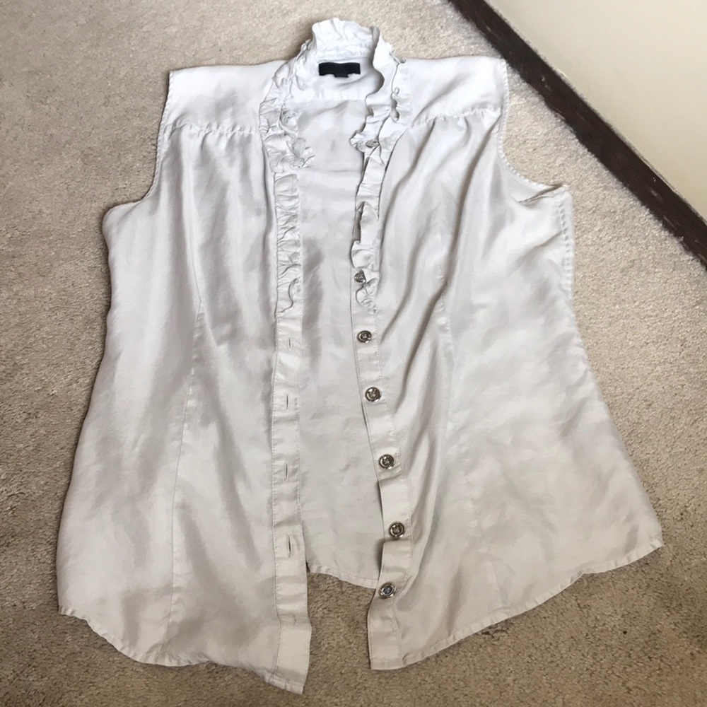 Banana Republic light grey dress shirt