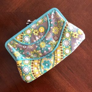 Vera Bradley Kiss Lock Clutch
