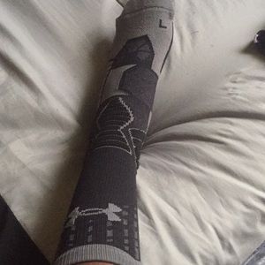 Underarmer and Nike  hyper elite sock bundle.