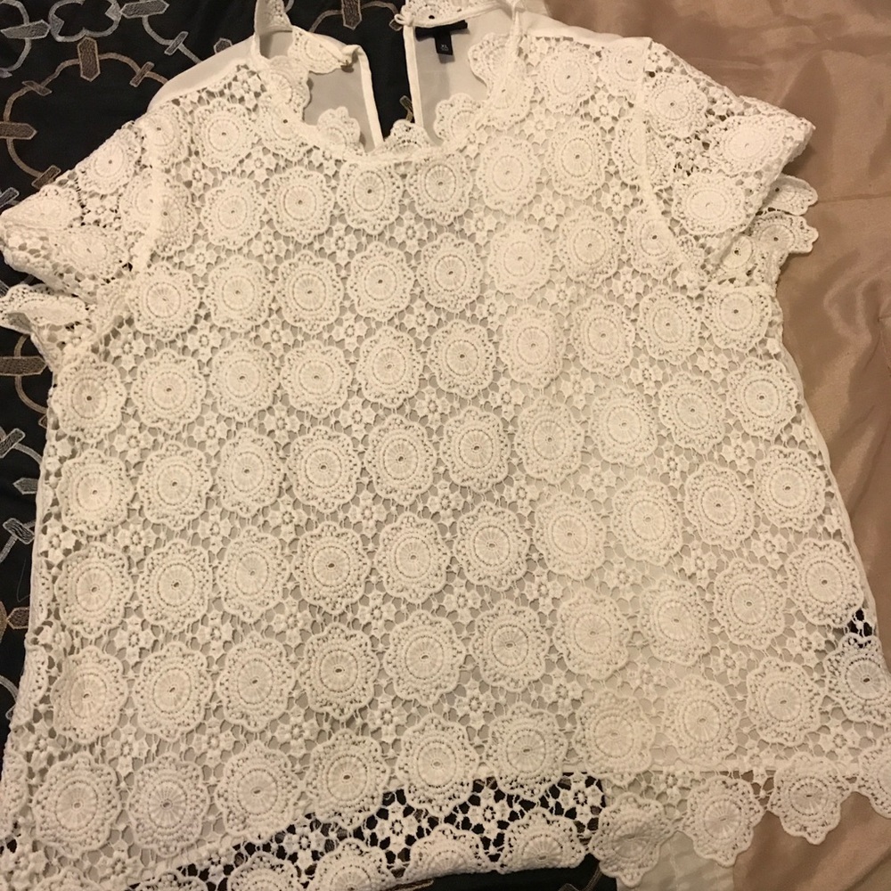 WhoWhatWear Lace Top