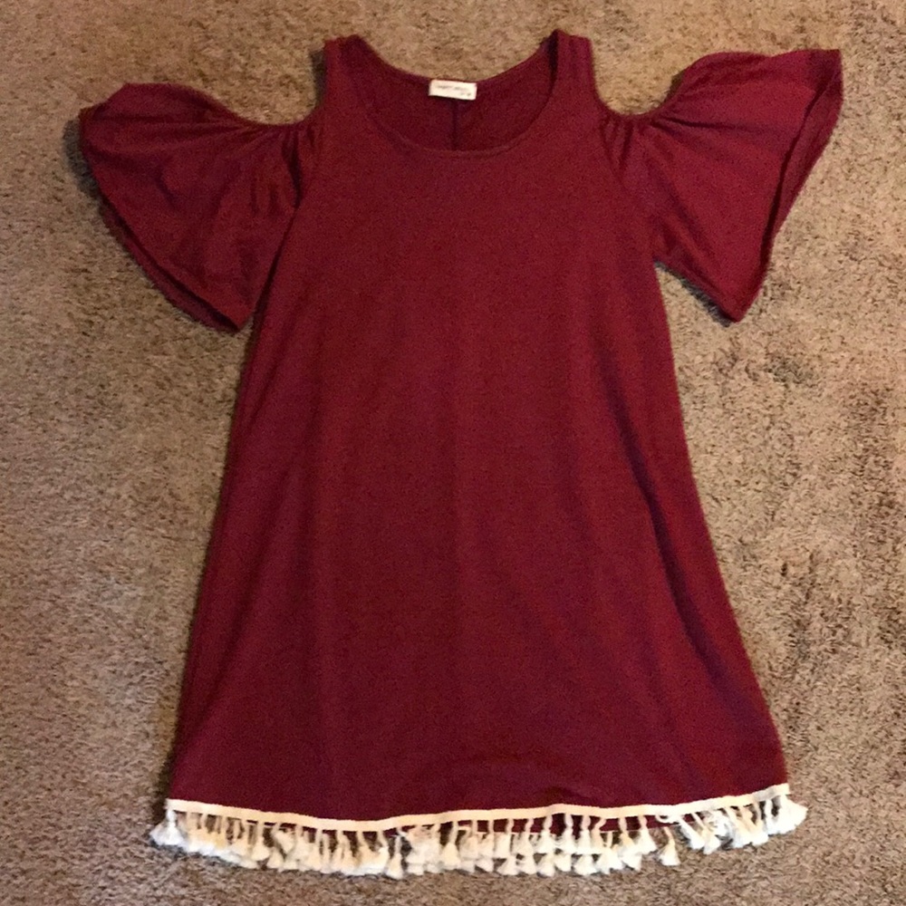 Open Shoulder Dress