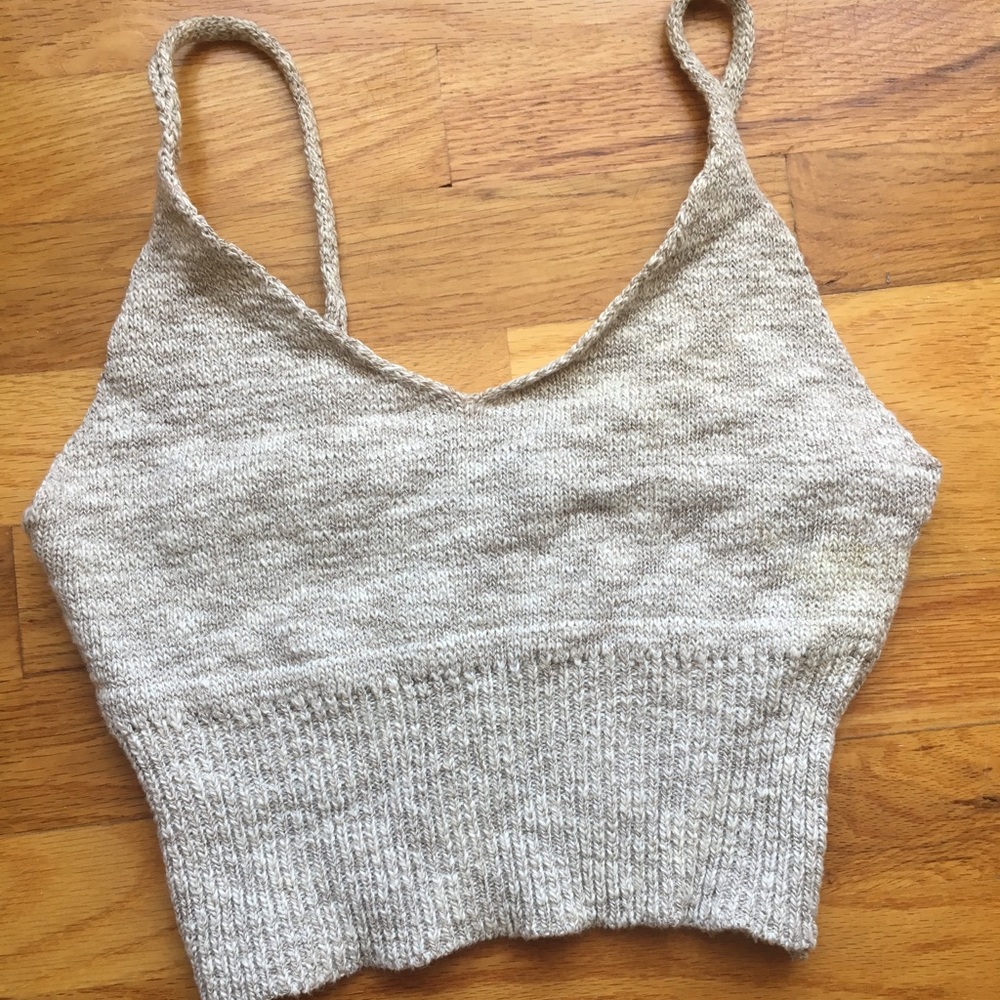 Crop Top Sweater Material