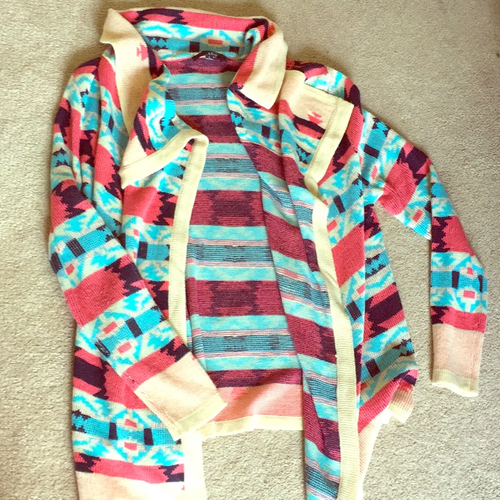 Knitted Aztec sweater