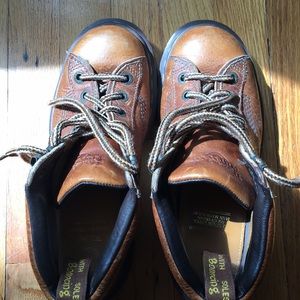 Doc Martens! Steel-toed, anti-slip boots.