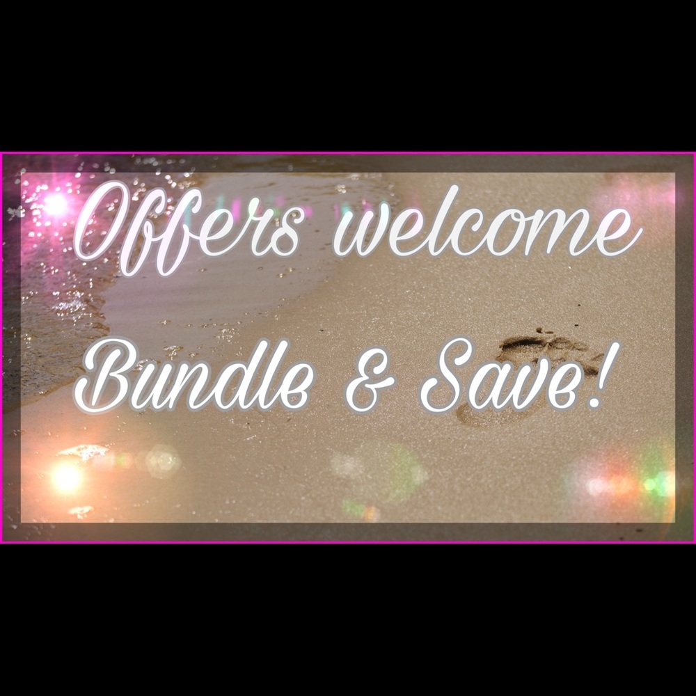 Reasonable offers welcome! 😃