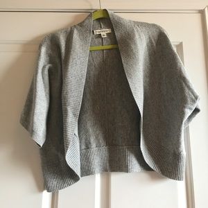 Silver Shrug Sweater
