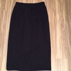 Long Black Skirt