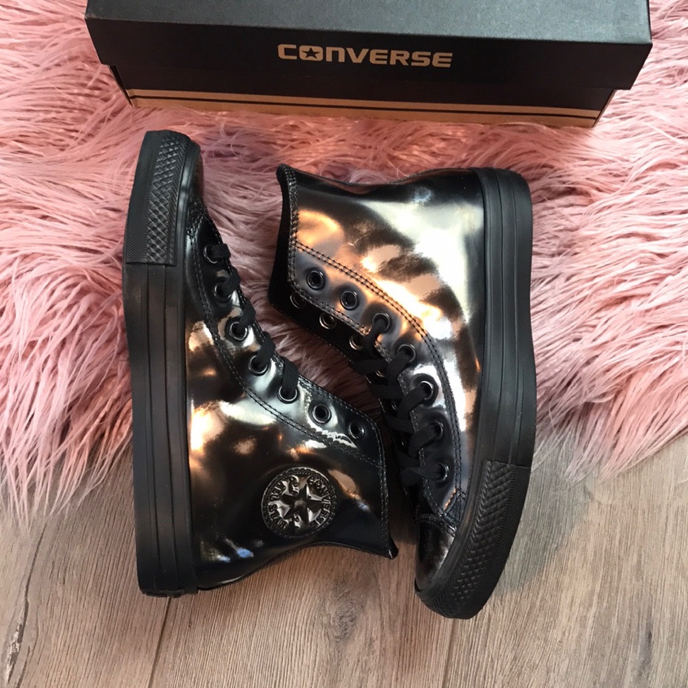 NWT converse high top chucks metallic - Picture 7 of 8