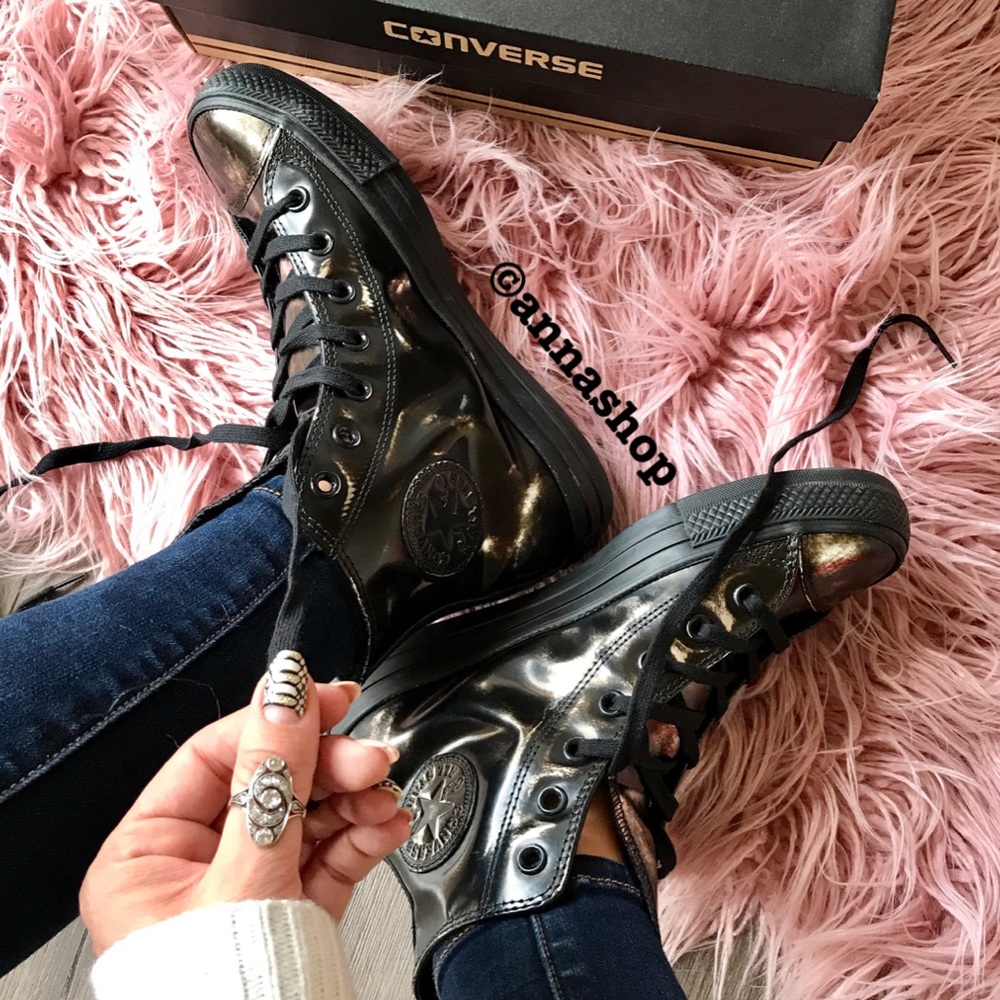 NWT converse high top chucks metallic - Picture 2 of 8