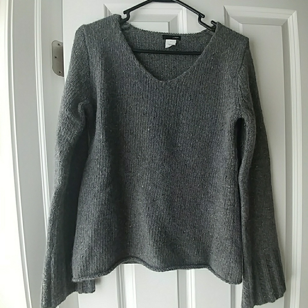 J. Crew Heather Grey Sweater