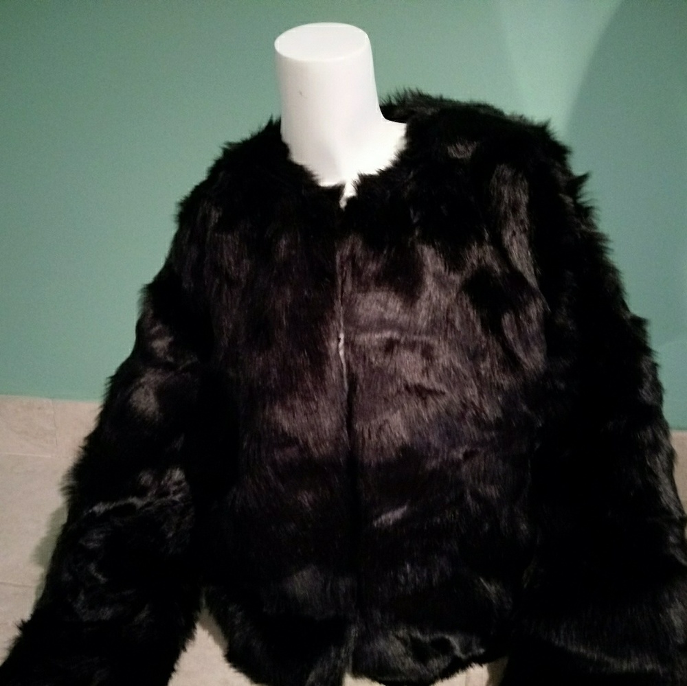 Faux fur coat sold out