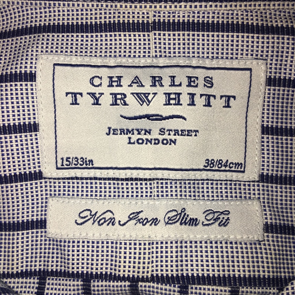 Charles Tyrwhitt, Slim Fit, French Cuff, 15/33 - Picture 4 of 5