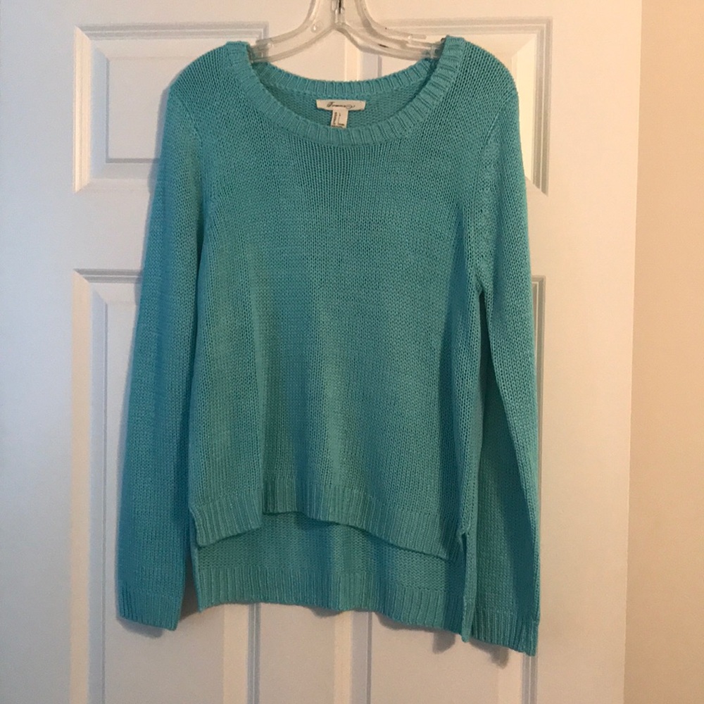 Forever 21 turquoise sweater