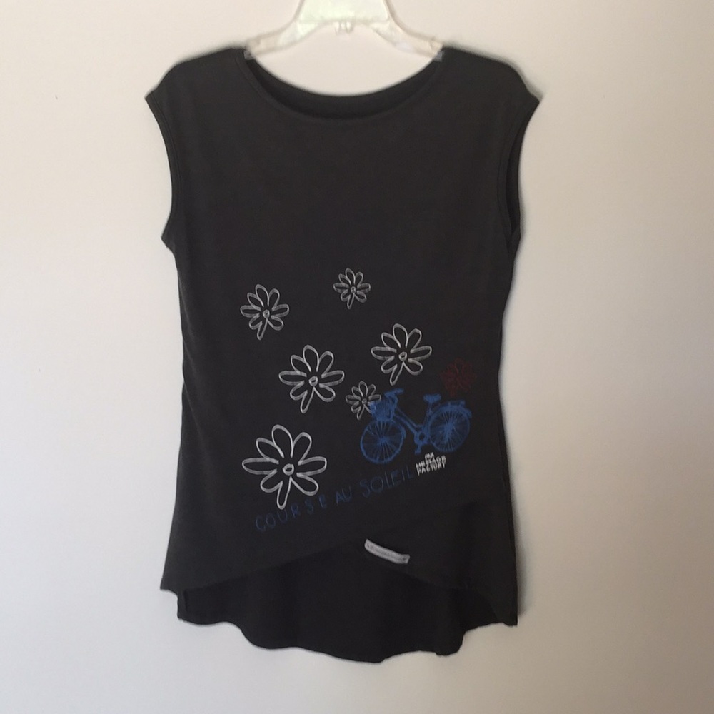 Message Factory (L) Tournesol Tunic, via Terry