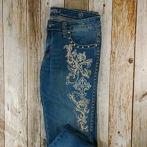 Trinity Ranch Boot Cut Jeans Size 17