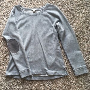 J. Crew Elbow Patch Sweater