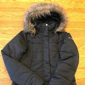 Columbia winter coat black size med