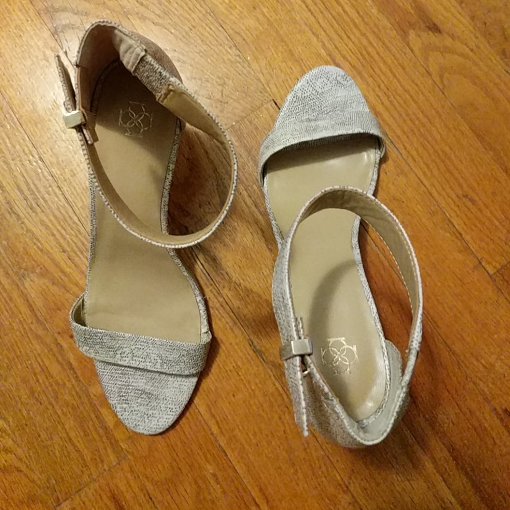 Snakeskin heels from Ann Taylor