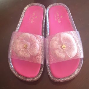 Kate spade ♠️ jelly slides