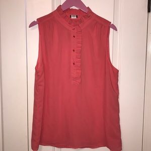 Jcrew Tank top. Size 14. Light pink