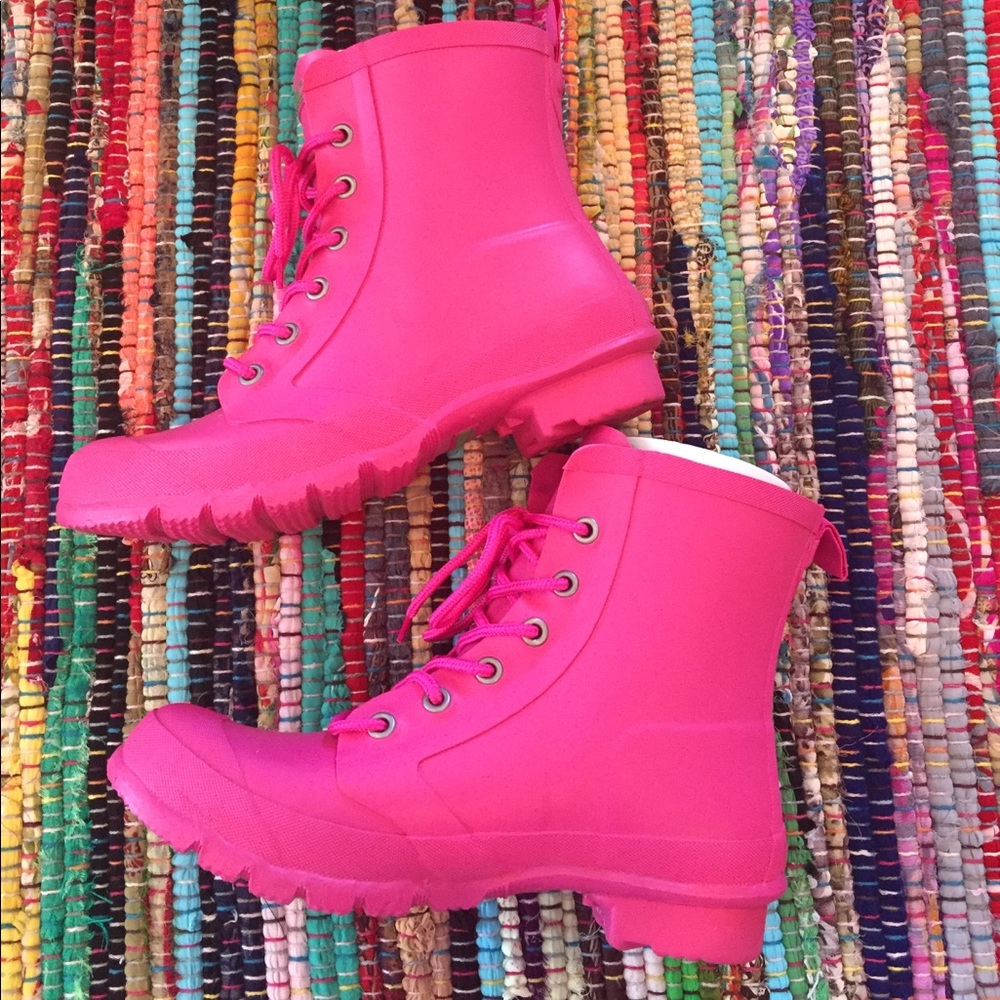 NIB LAUREN Ralph Lauren Sz 8 Rain Boots - Picture 3 of 8