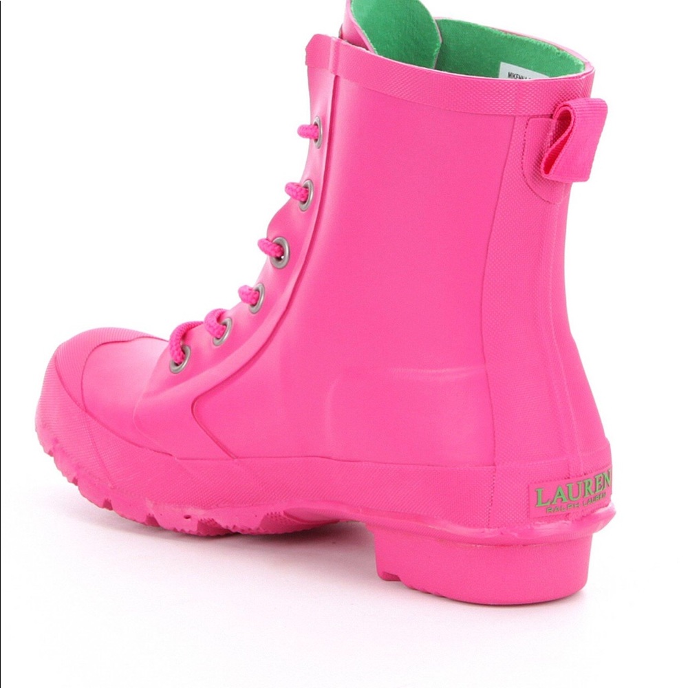 NIB LAUREN Ralph Lauren Sz 8 Rain Boots - Picture 8 of 8