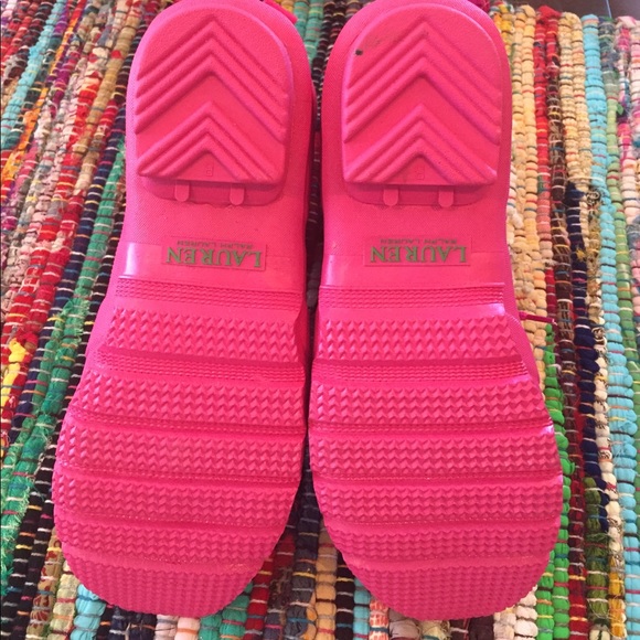 NIB LAUREN Ralph Lauren Sz 8 Rain Boots - Picture 7 of 8