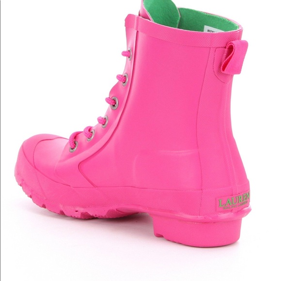 NIB LAUREN Ralph Lauren Sz 8 Rain Boots - Picture 8 of 8