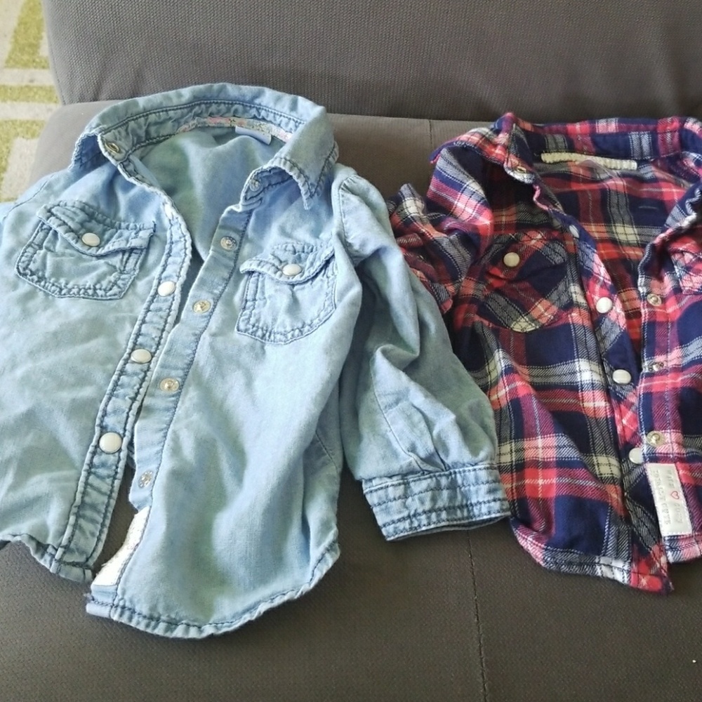 12months Carter's Shirts