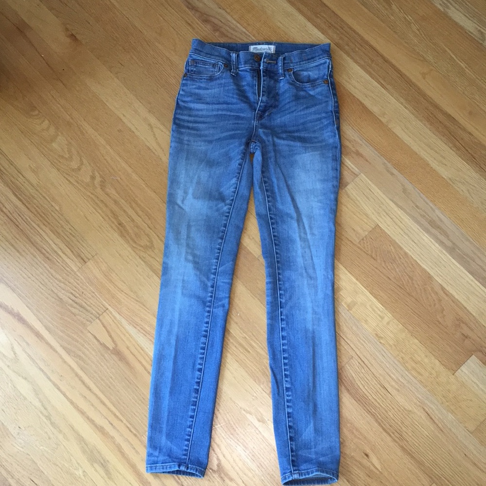 Madewell High Riser Skinny medium-light wash