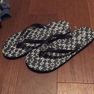 Michaels kors flip flops