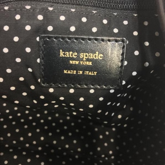Kate spade snakeskin and nylon hobo handbag