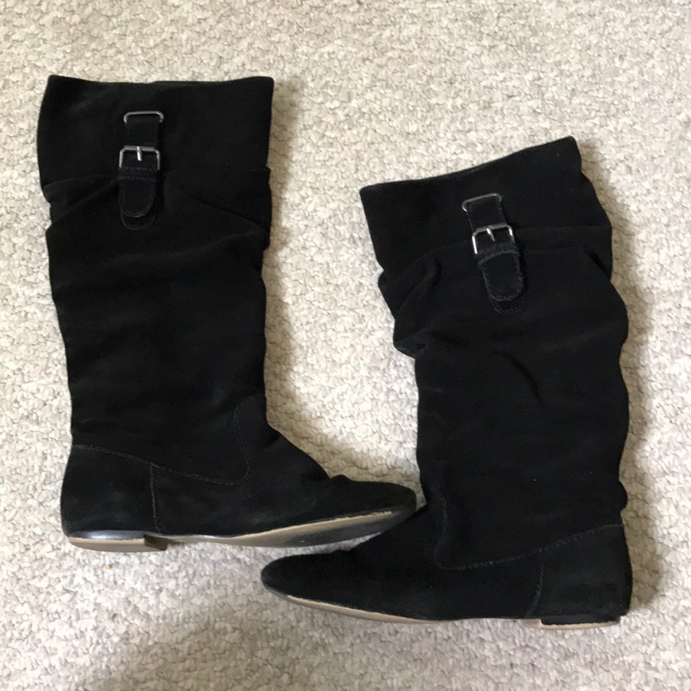 Nine West Black Suede Boots