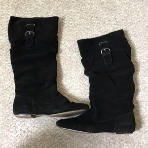 Nine West Black Suede Boots