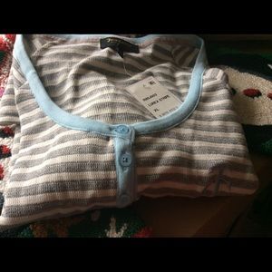 Juicy Couture Sleep Striped Top