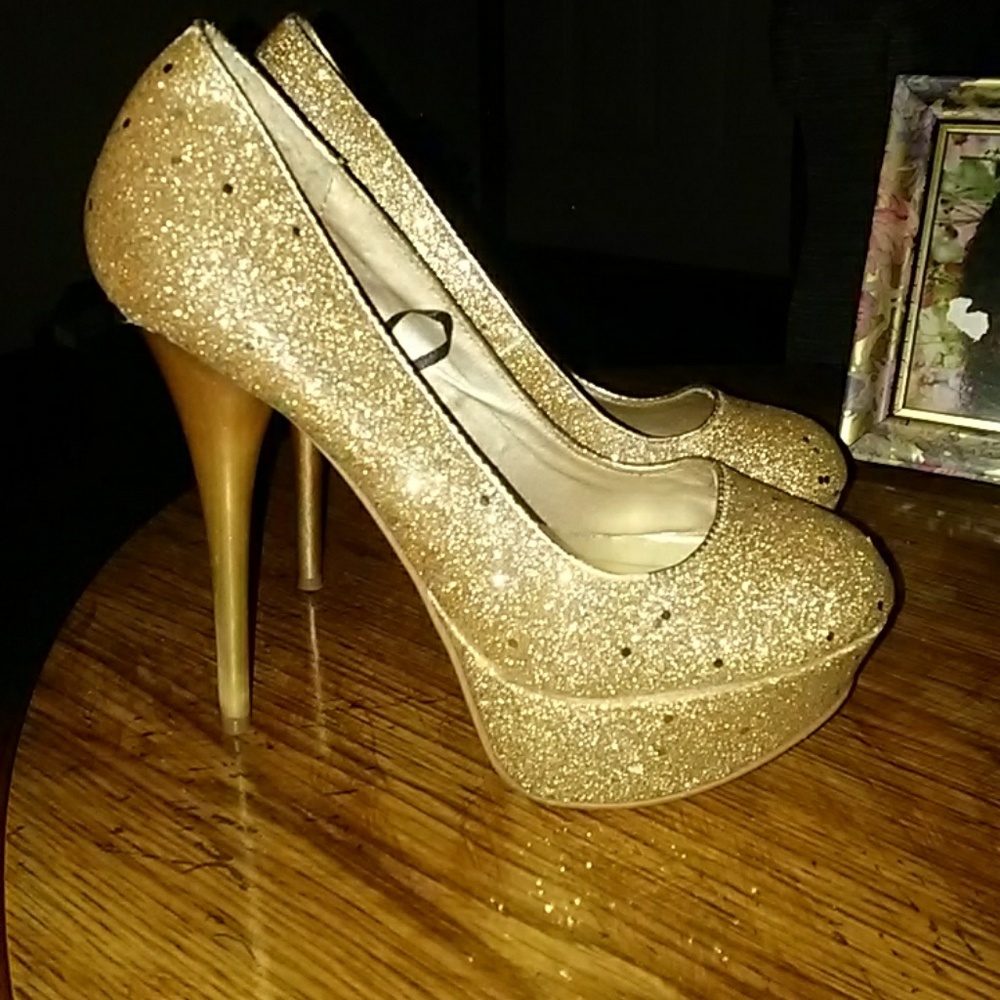 Gold Heels