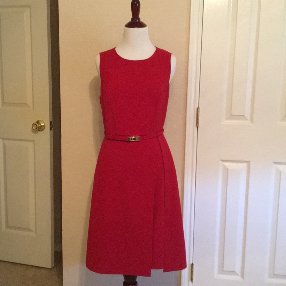 WHBM Red Cocktail Dress