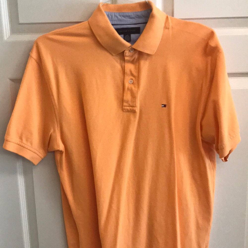 CLASSIC! Orange Tommy Hilfiger polo