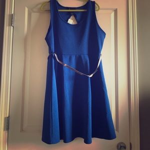 Blue Midi Dress