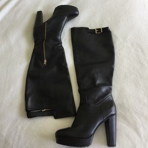 👢 Black Premium Leather Knee High Boots 👢 👢 Black Premium Leather Knee High Boots 👢