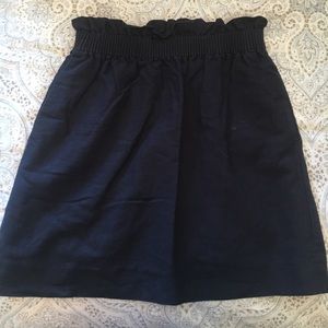 J. Crew navy blue mini skirt with pockets