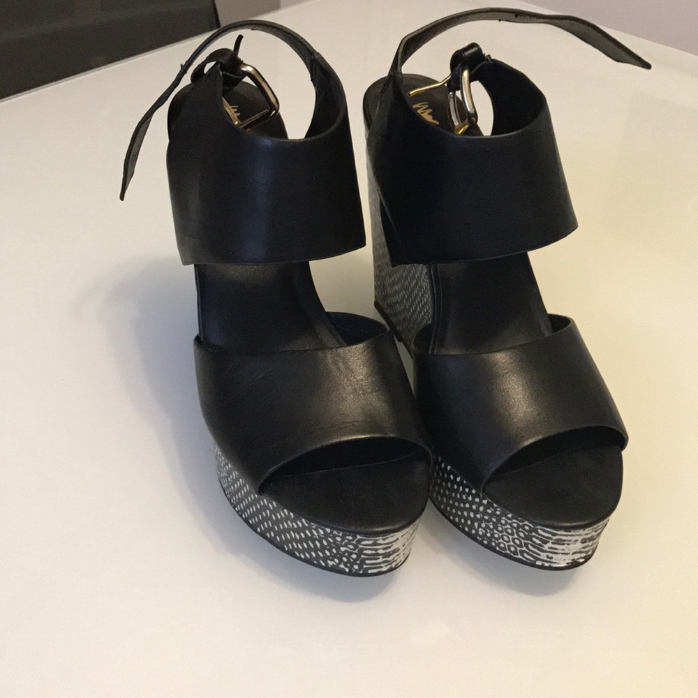 Wedge sandals, NWOT 2 for $15