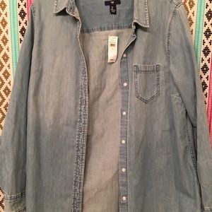 Denim Button Down