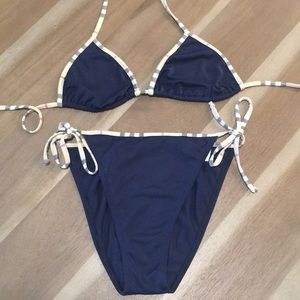 Burberry Navy Swim Suit