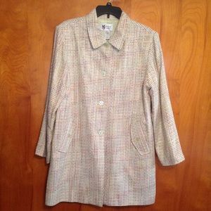 Maggie's sweet size large twill jacket