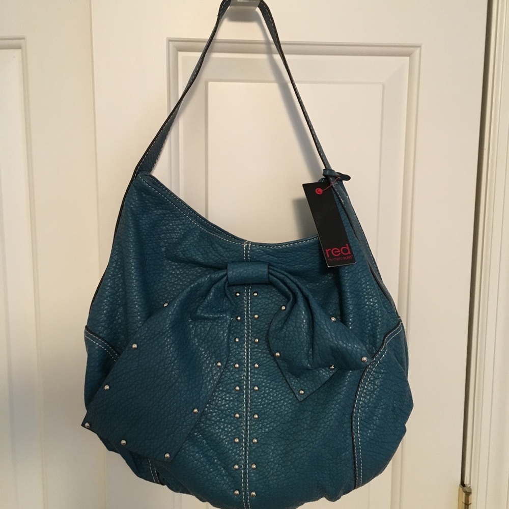 Cute teal hobo bag from Red by Marc Echo NWT